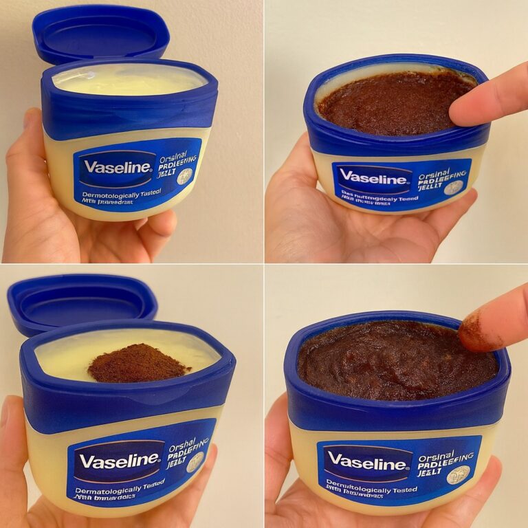 DIY Coffee Scrub in a Vaseline Jar: The Perfect Skin Treat