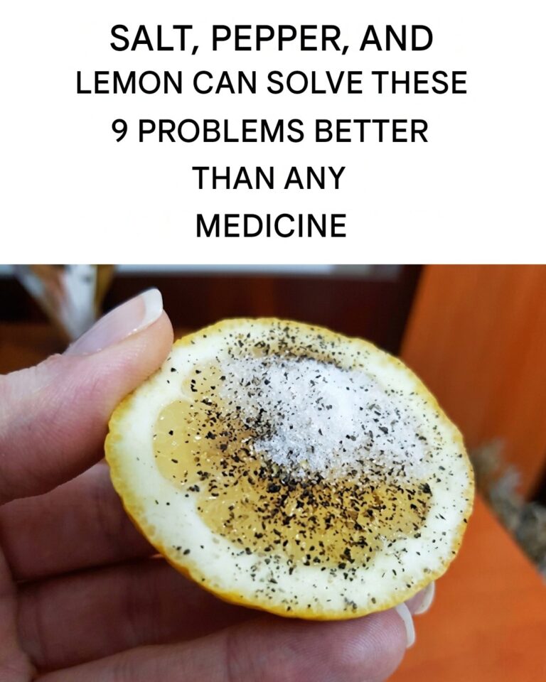 Salt, pepper and lemon can solve these 9 problems better than any medicine